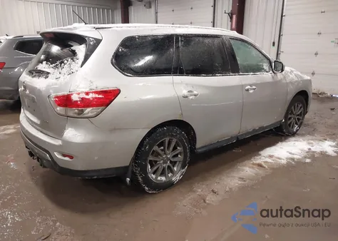 2014 Nissan Pathfinder S z USA, uszkodzony, nr VIN 5N1AR2MM8EC635441